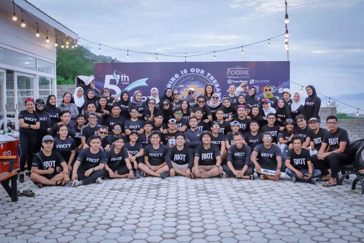 RIOT Palu Fokus Pelihara Kesehatan Melalui Terapi Lari